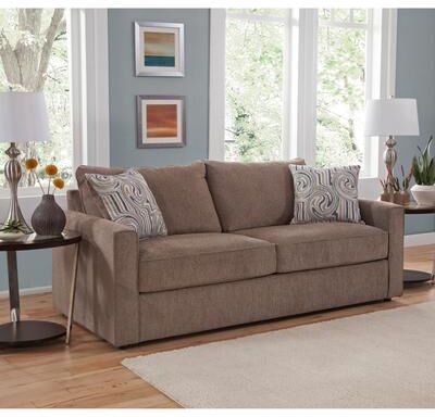 American Furniture Classics Delilah Model 8-010-A441V2 Sofa with 2 Throw Pillows