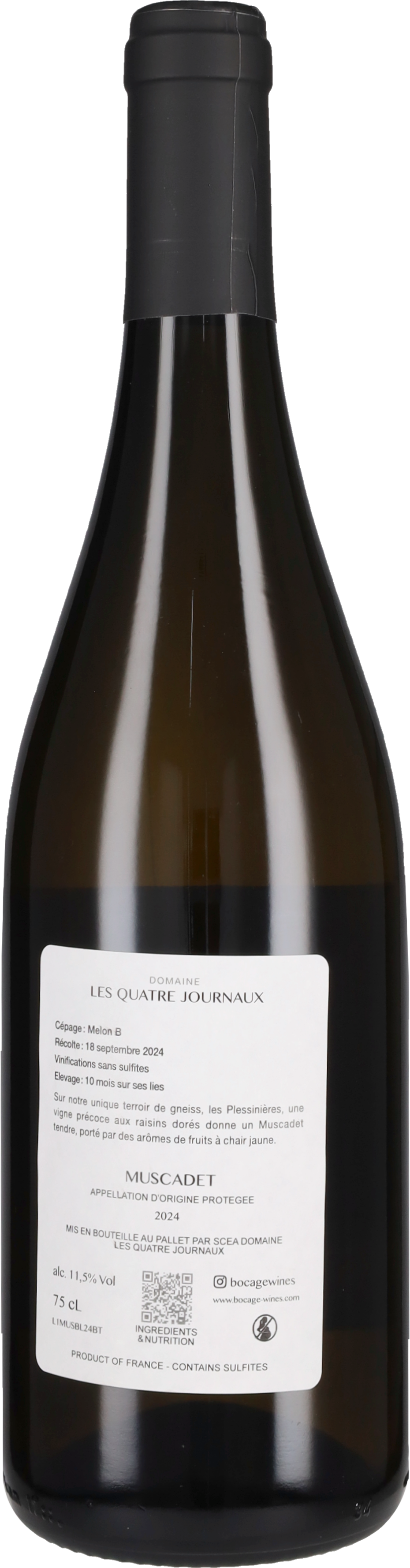 Muscadet Les Quatre Journaux 2024