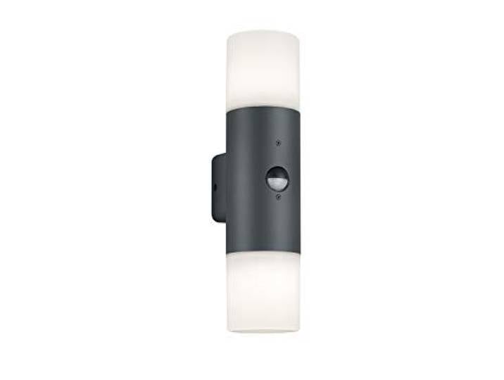 Trio Leuchten Hoosic Applique murale extérieure en aluminium Anthracite/blanc