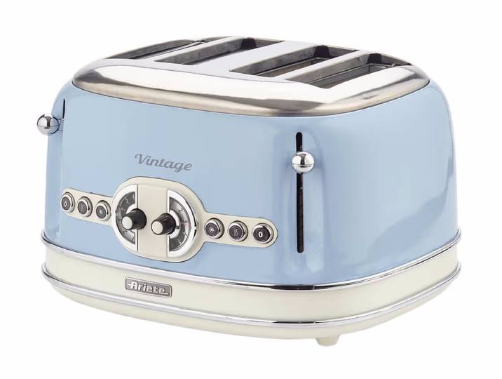 Ariete 4-Slice Toaster – blau