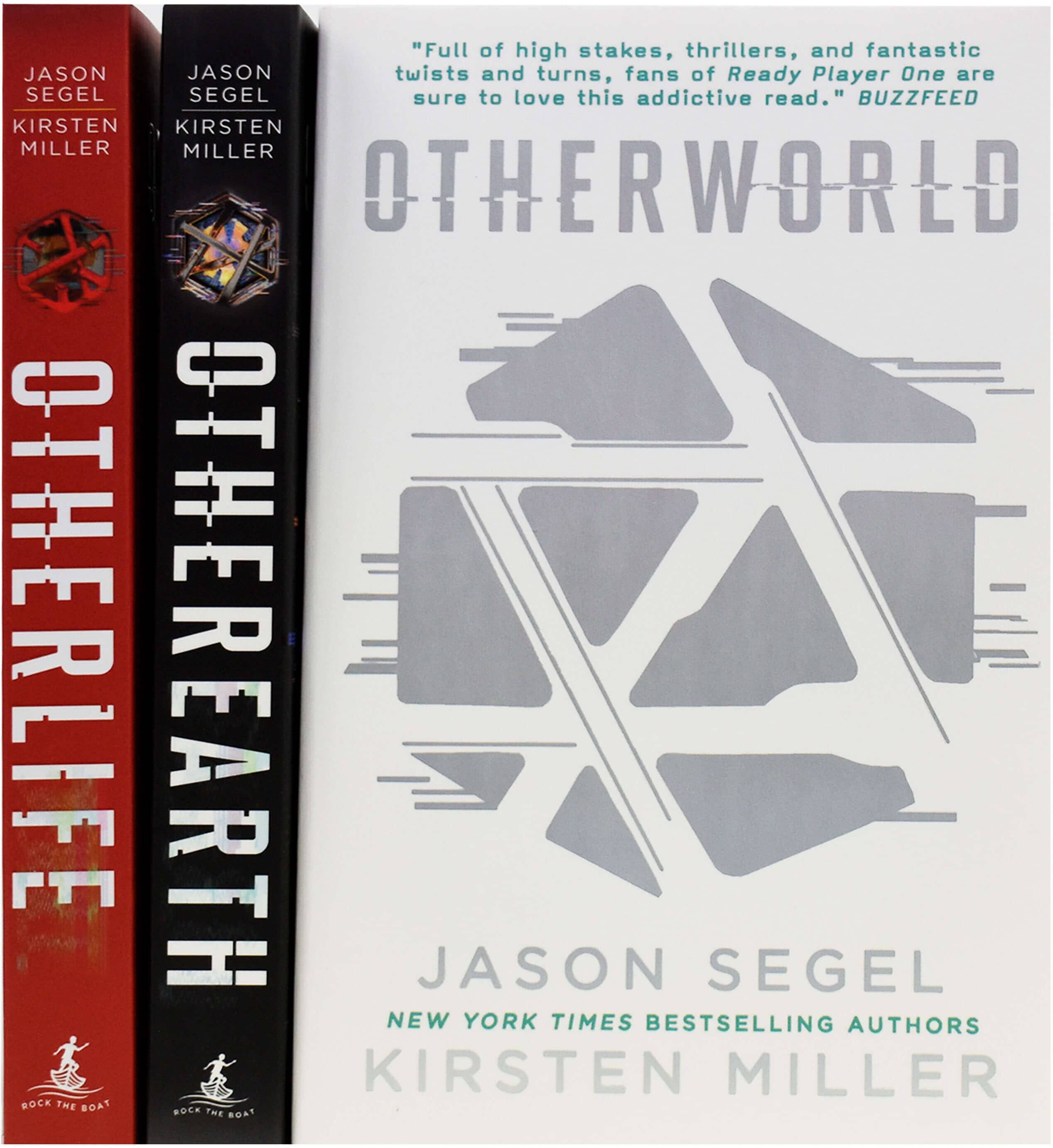 Last Reality Series by Jason Segel & Kirsten Miller 3 Books Collection - Ages 13-18 - Paperback Rock the Boat
