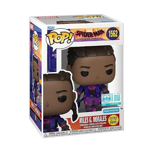 Funko Pop! Marvel Spider-Man Across the Spider-Verse Miles G. Morales #1562 Supreme Special Edition Glow in the Dark