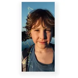 Einladungskarte Einschulung: Foto Lesezeichen mit Foto