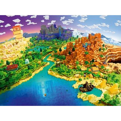 Erwachsenenpuzzle 1500 Teile - World of Minecraft
