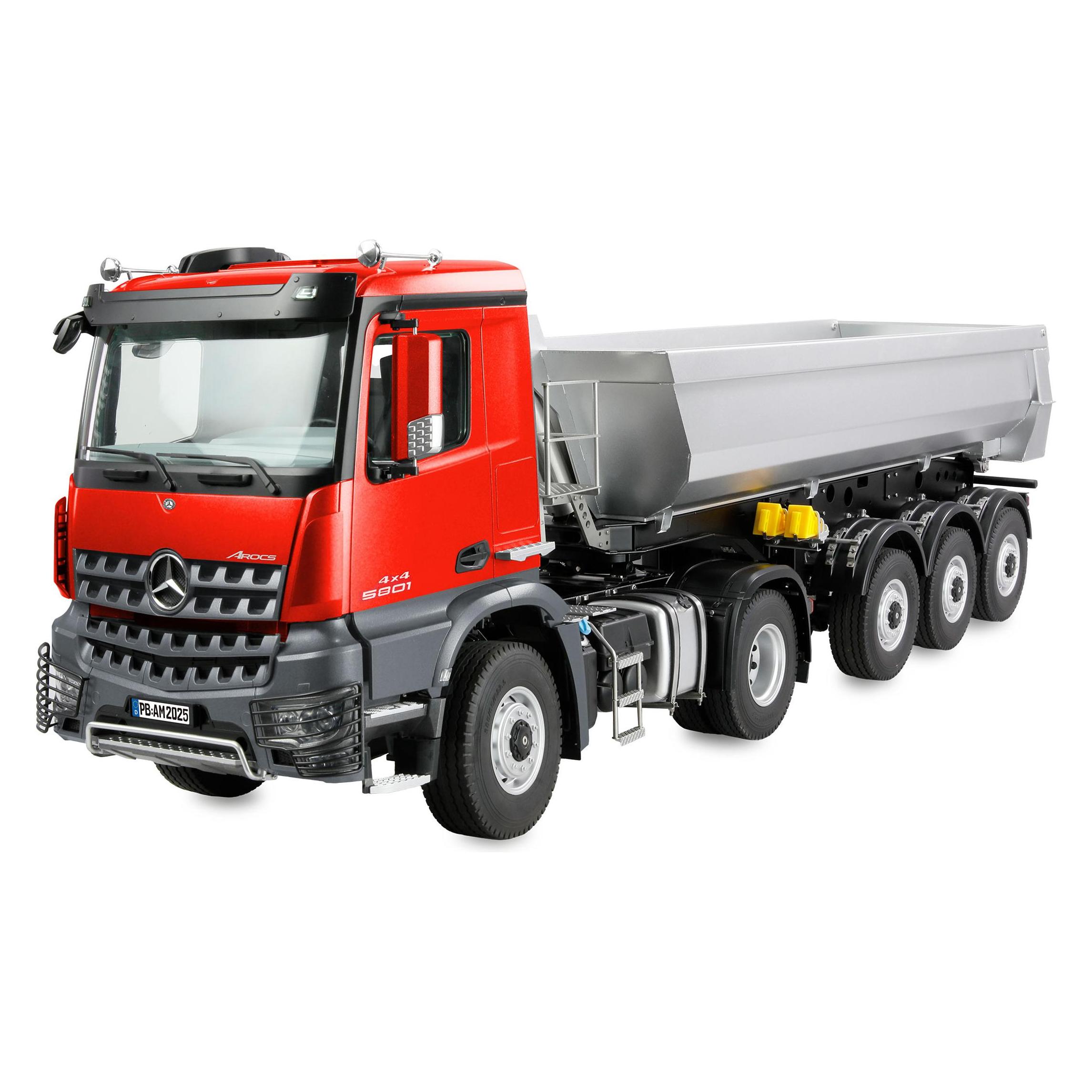 Amewi Lastwagen Mercedes-Benz Arocs Sattelzug 1:14 RTR Rot (RTR Ready-to-Run) (22695)