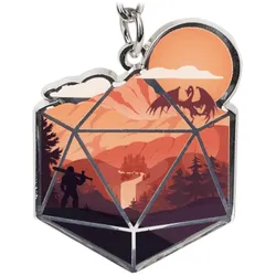 Crit Stones The d20 Hero Keychain