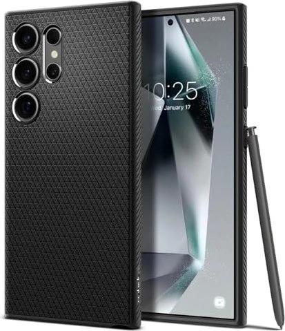 Spigen Liquid Air Matte Black Samsung Galaxy S24 Ultra