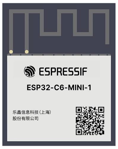 Espressif ESP32-C6-MINI-1-H4 WiFi-Modul