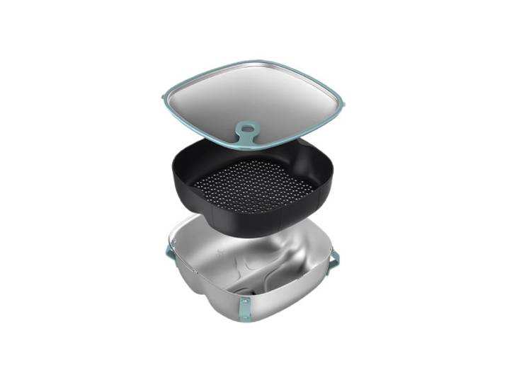 Kit vapeur et poêlée Philips HD9960/00 pour Airfryer XXL 8.3 l