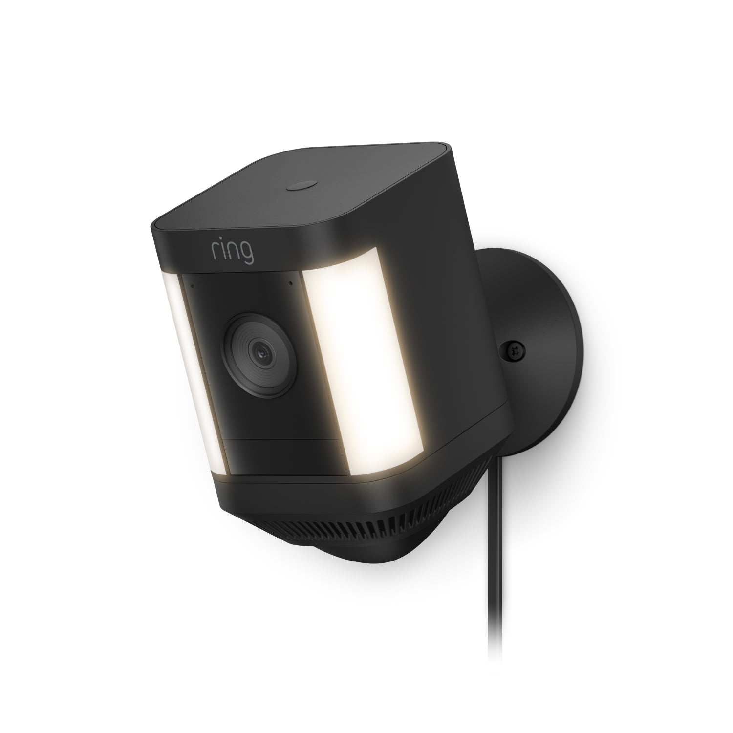 RING Spotlight Cam Plus Plug-In schwarz 8SH1S2-BEU0