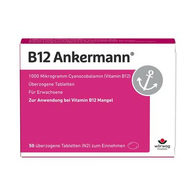 B12 Ankermann überzogene Tabletten 50 St Überzogene