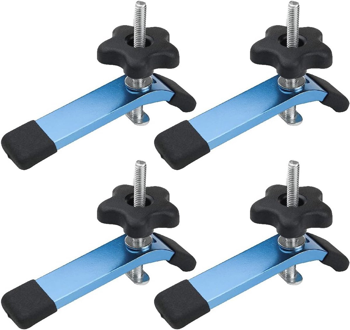 T-Track Hold Down Klemmen voor Houtbewerking - Set van 4