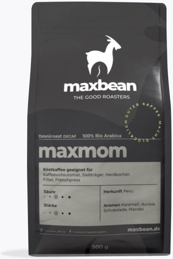 maxbean maxmom Entkoffeiniert 500g
