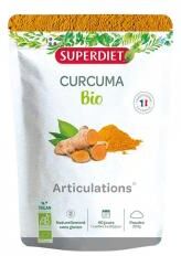 Superdiet Curcuma Bio - Poudre 200 g - Sachet 200 g