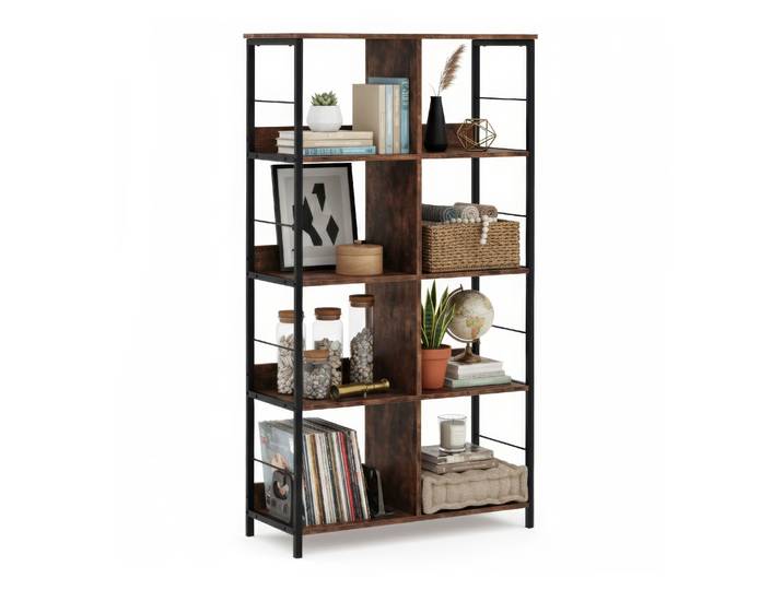 Bücherregal Vintage BONITA 8 Fächer 80 x 148 cm