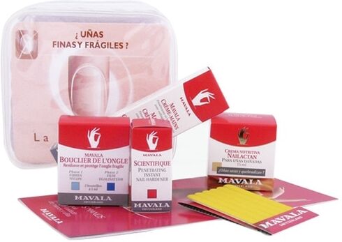 MAVALA Kit para uñas finas y frágiles .