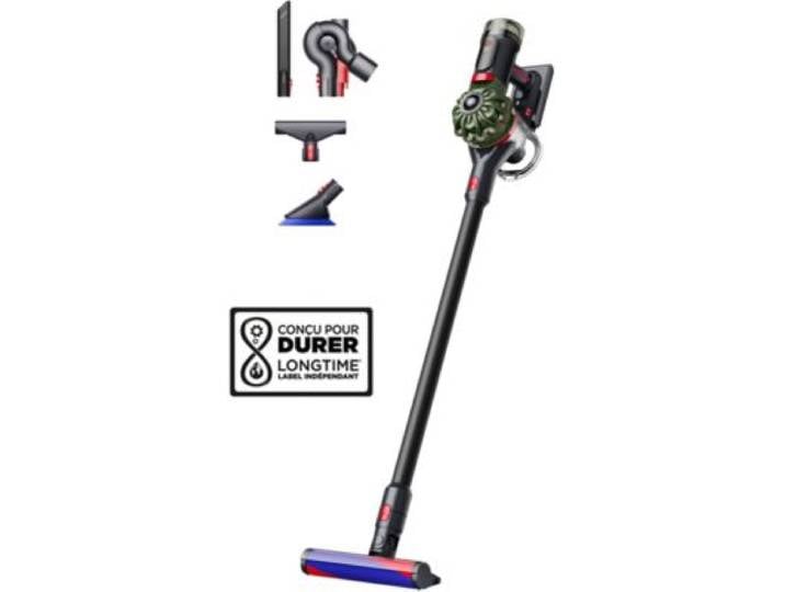 Dyson - Aspirateur Balai V8 Cyclone Fluffy + Kit De Nettoyage
