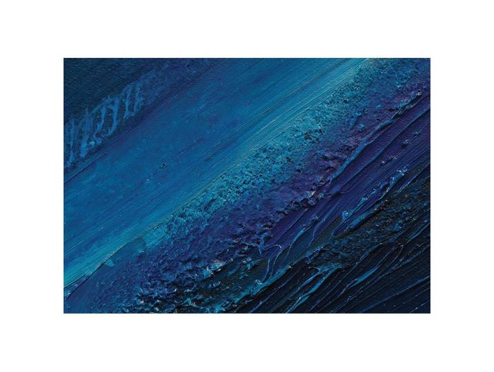 FOTOTAPETE Abstrakt Struktur Blau 400x280 cm