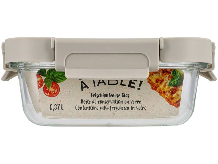 À Table! Frischhaltedose Glas 0.37l