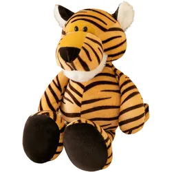 Plüsch Maskottchen Kuscheltier Tiger Orange Gestreift 23cm