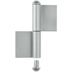 Alberts® Konstruktionsband Typ KO4,zweit.,VA,z.Anschweißen,Höhe 180mm