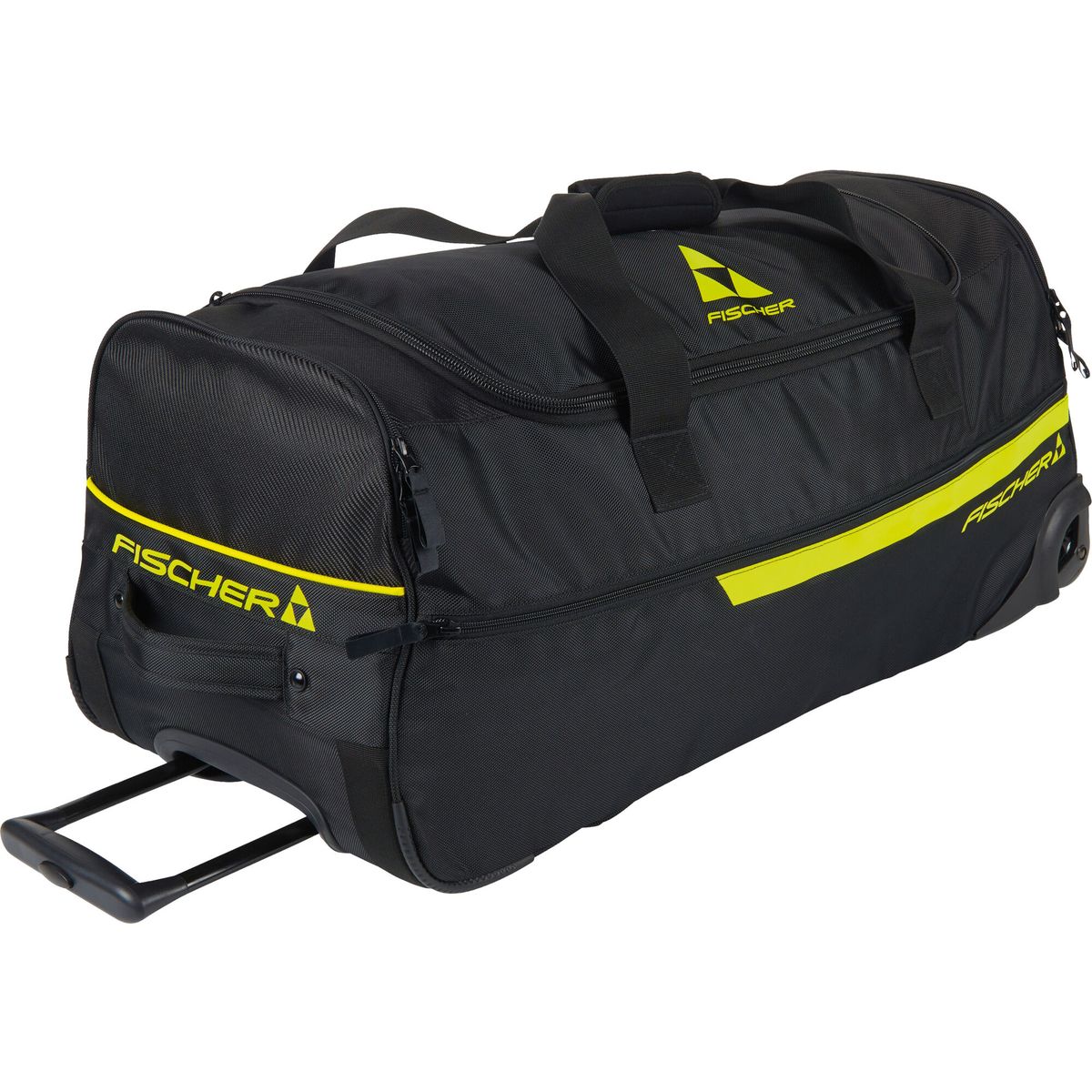 Fischer Team Sportduffel 100L black/yellow Z00723