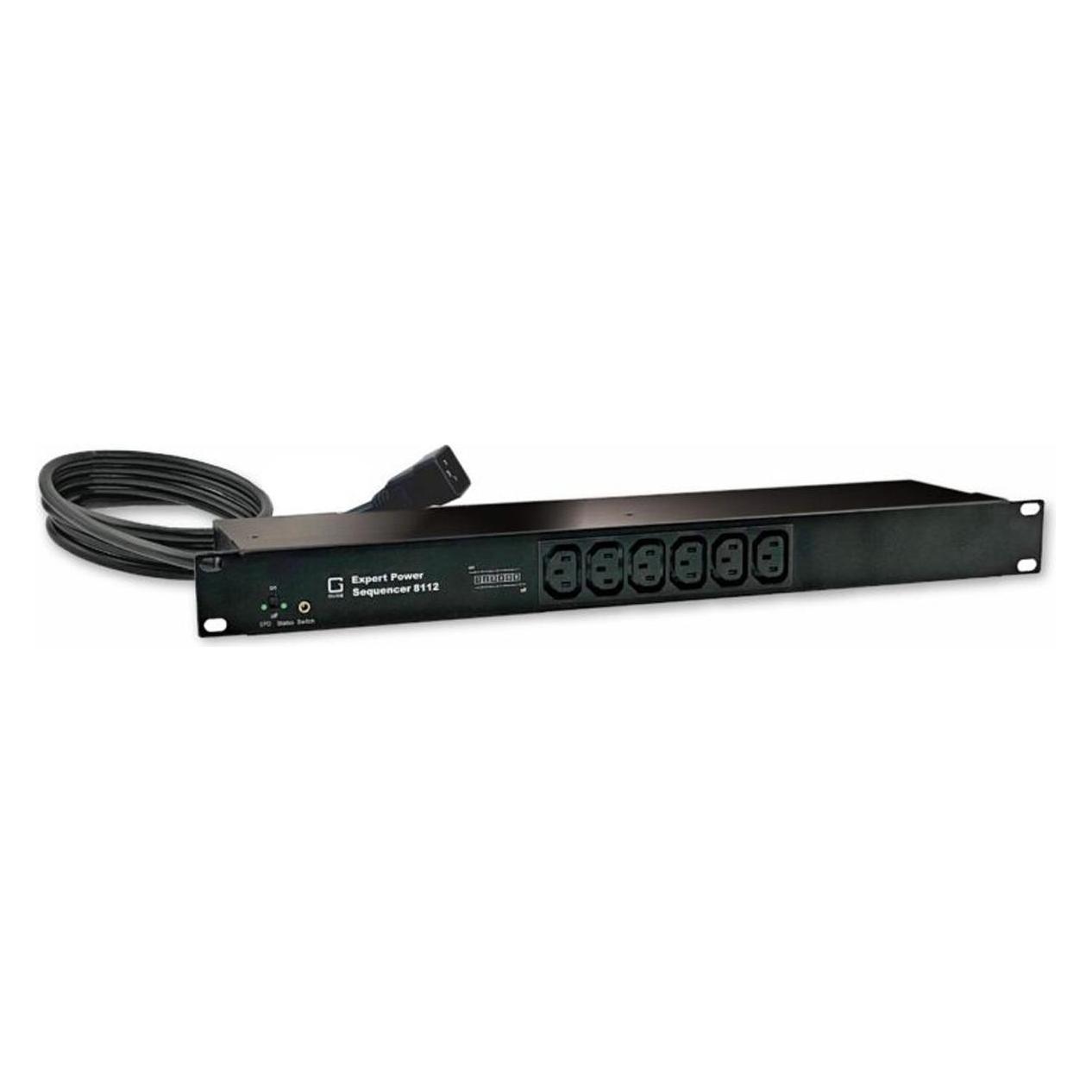 Gude 8112-6 Sequenzer C19, ÜS, Filter 6xC13 CEE320 C19 (8112-6)