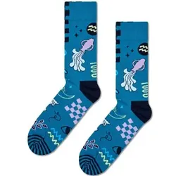 Happy Socks Zodiac Signs Aquarius Sock Blau Muster Gr 36/40
