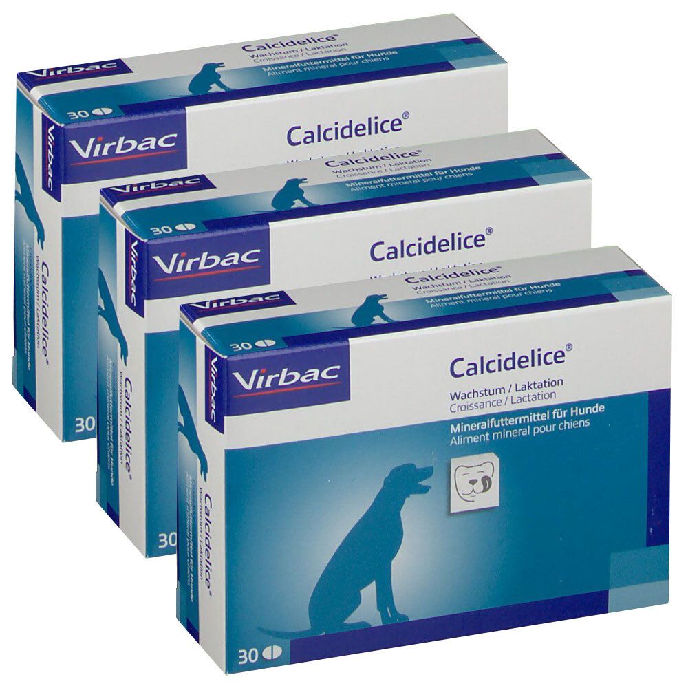 Calci Delice VET 3er-Pack 3x30 St Tabletten
