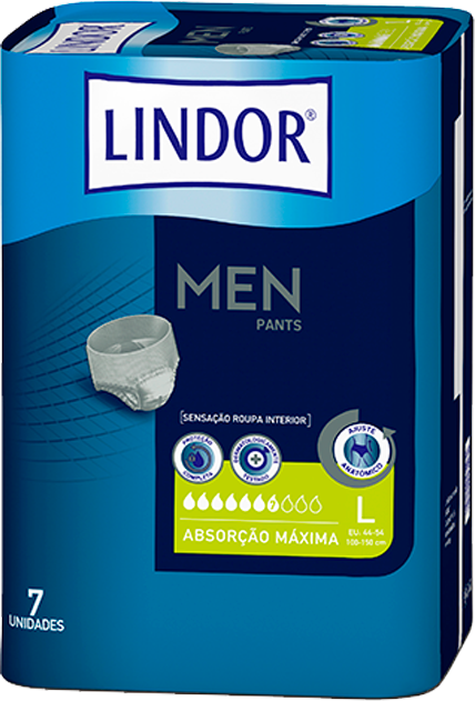 Lindor Men Pants Grande 7 Unidades
