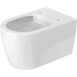 Duravit ME by Starck Wand-WC, Rimless®, Tiefspüler, inklusive Durafix-Befestigung, 370 × 570 mm, 2529090000, Farbe: Innenfarbe Weiß, Außenfarbe Weiß