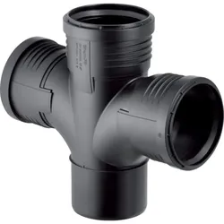 Geberit Silent-PP Bogenabzweigung 87,5Gr zweifach d110/110