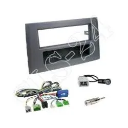 Autoradio 1-DIN Einbauset mit Fach Radioblende + LFB Adapter Volvo XC90 (C) 1...
