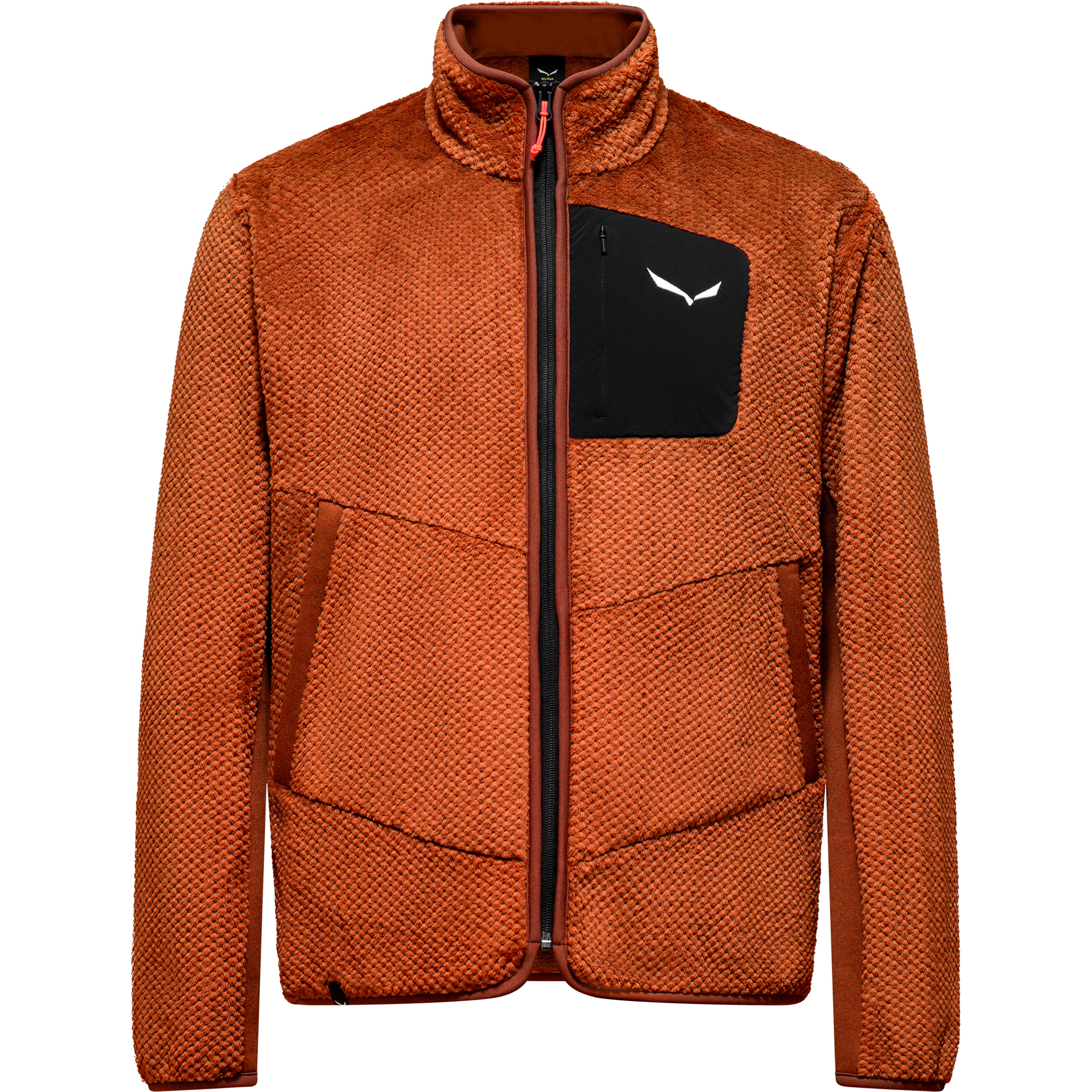 Salewa Puez Warm Herren Fleecejacke orange Größe S Camping Hautfreundlich