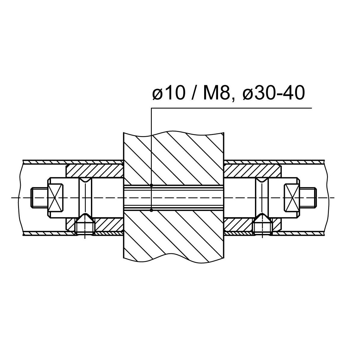 Dormakaba Montagesets OGRO GZ 214 (Türgarnitur) (90055021658)