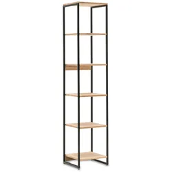 MAISON Regal Milwaukee Holz Braun Eiche