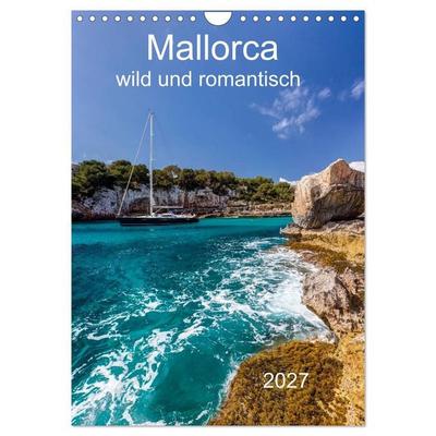 Mallorca - wild und romantisch (Wandkalender 2027 DIN A4 hoch), CALVENDO Monatskalender