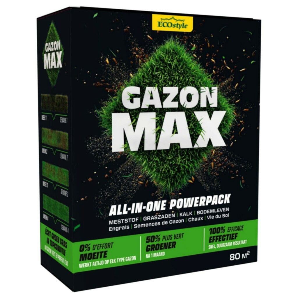 Ecostyle Gazon Max 4 kg voor 80 m²