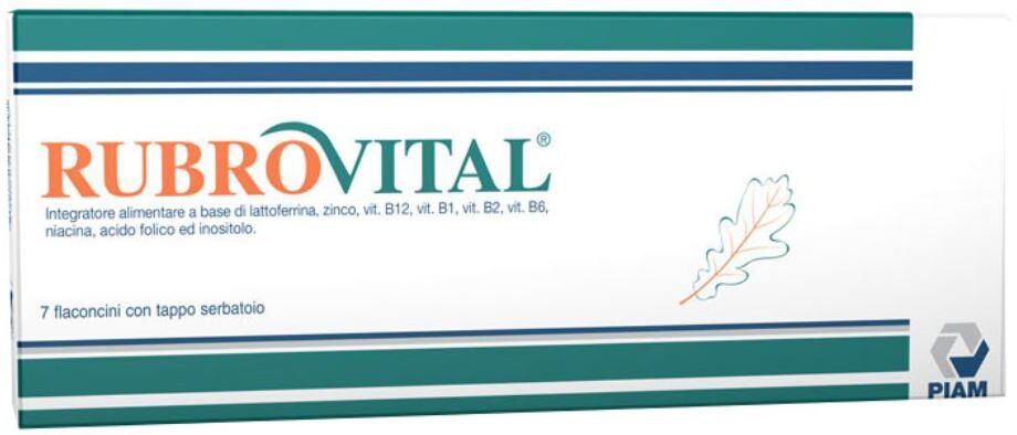 PIAM FARMACEUTICI SpA RUBROVITAL 7 FLAC