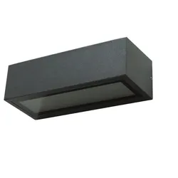 Heitronic Wandleuchte Madura E27 IP54 anthrazit