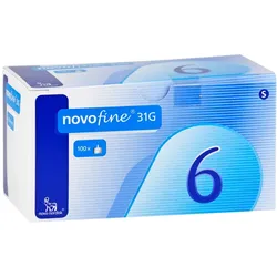 Novofine Nadeln 0,25x6 mm 100 St