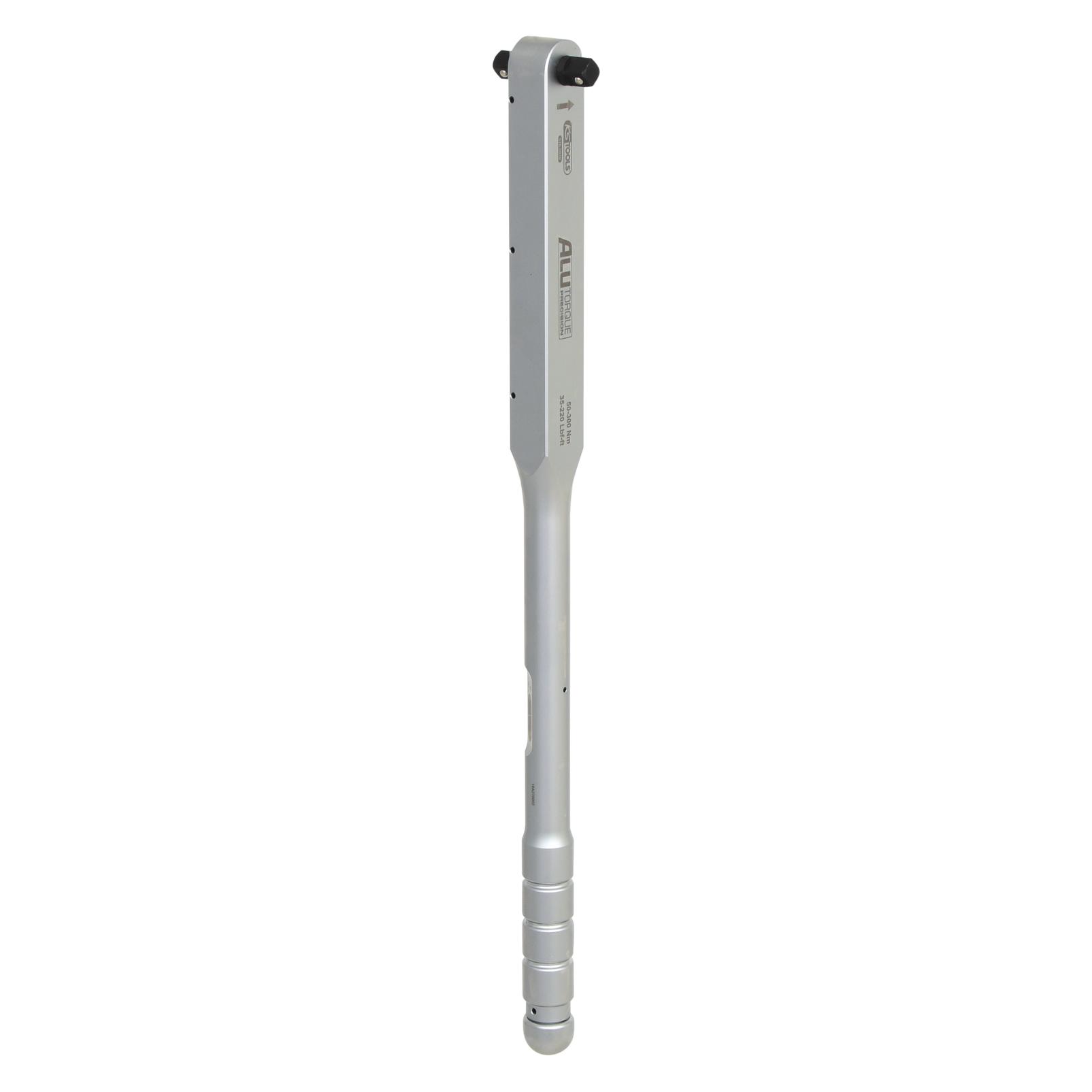 KS Tools ALUTORQUEprecision-Drehmomentschlüssel, 1/2", Doppelvierkant, 60-300 Nm (1/2", 60 - 300 Nm) (516.5040)