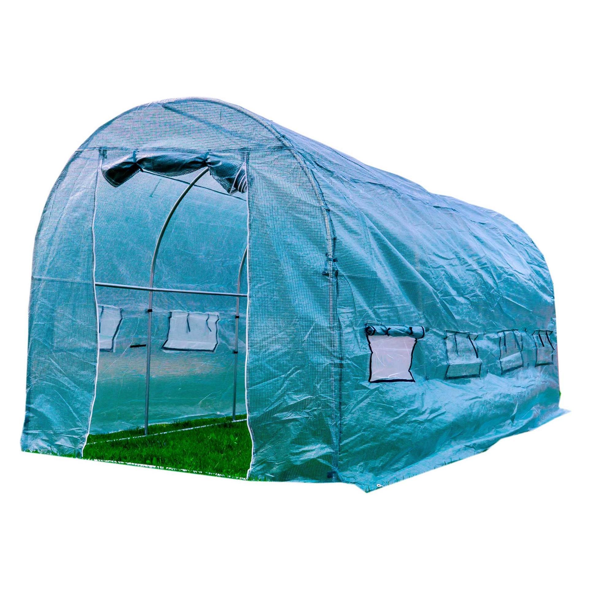 PNI Solargarten SG500, Grösse 457 x 210 x 210 cm, solide Stahlkonstruktion, Fenster mit Moskitonetzen (43699408)