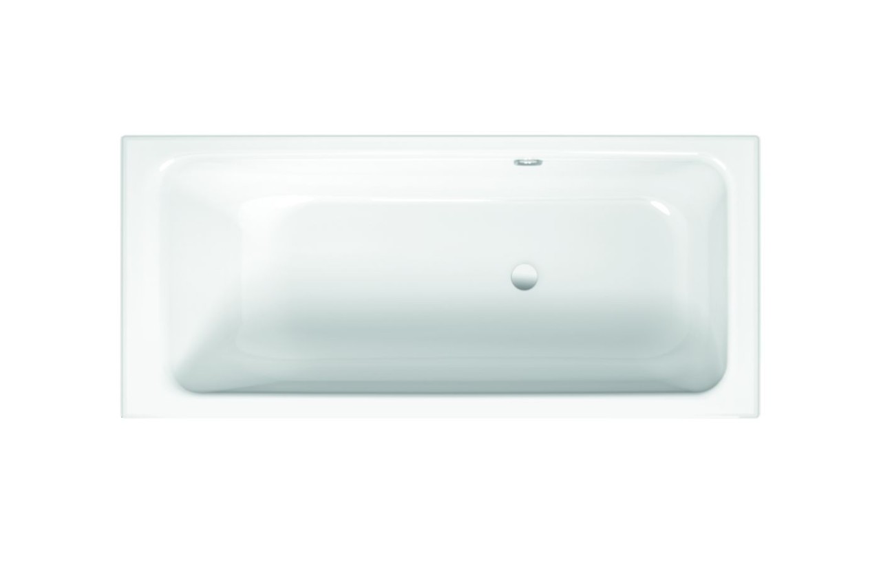 Bette Rechteck-Badewanne Select 3430 weiß, 160x70x42 cm FE re. Ül. hi., Glasurplus, 3430-000PLUS 3430-000PLUS