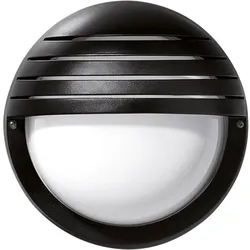 PiL, Gartenbeleuchtung, EKO 21 300485 schwarz Wandleuchte Grill IP44 (E27, IP44)