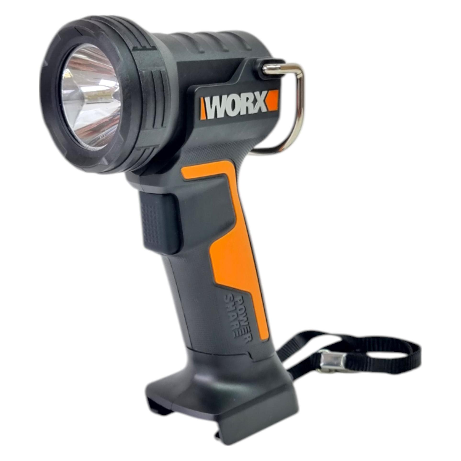 Worx WX025.9 20 V Akku LED-Taschenlampe (19.20 cm, 350 lm) (deal-182841276)