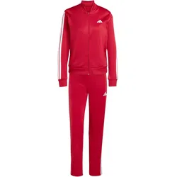 adidas Essentials 3-Streifen Trainingsanzug Damen KB8158 - active maroon XL