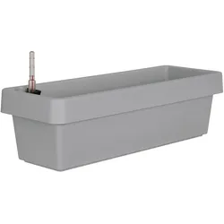 5x Geli, Blumentopf, Blumenkasten Viva 60 grau (58.60 x 21.20 x 17.10 cm)