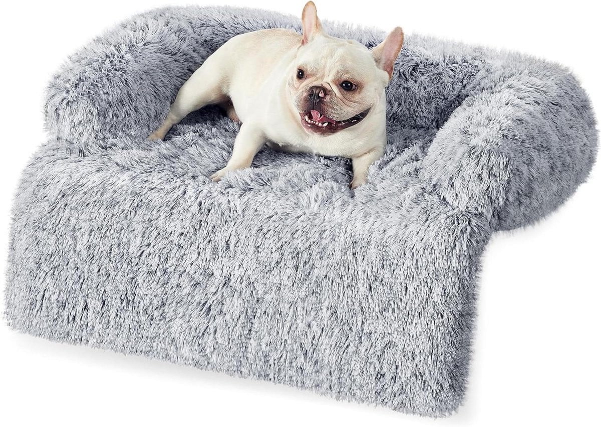 Hondenbank Kussen Ombre Grijs - Waterdichte Hondenmand Sofa - 80 x 75 cm