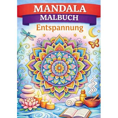 Mandala Malbuch, Entspannung, Taschenbuch von H. Mourits, Brave New Books, 978-94-6538-223-4